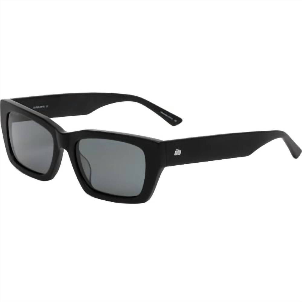 NEW SITO unisex - outer limits sunglasses in mattte black/iron grey